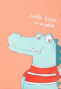 Футболка с принтом Nbmjuman Unisex Name it, пунш с папайей