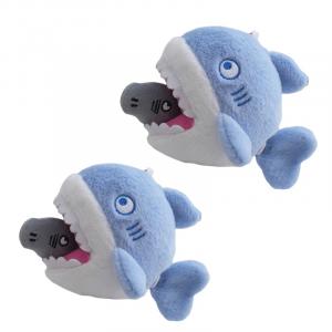 Креативный брелок в виде мультяшной акулы с дизайном "кусает палец" плюшевый кукольный подвес высотой 12см Handsome