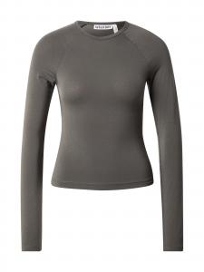 WEEKDAY Лонгслив 'Elma' в темно-сером цвете