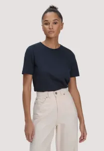 Обычная базовая футболка Hessnatur, Marine