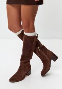 Сапоги BLOCK HEELS Cesare Gaspari, коричневый