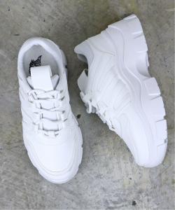 Легкие кроссовки на платформе в стиле «папиных кроссовок» Lovehunter, цвет White