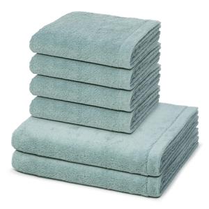 Набор полотенцев Cawoe, 50x100 см, зеленый