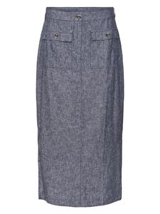 Юбка до колена Vero Moda, синий