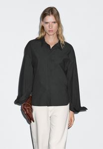 Блуза Massimo Dutti LOOSE FIT LONG SLEEVE, Dark Grey