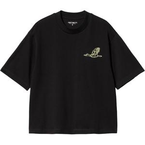 Carhartt WIP Футболка с рукавом дроп-шоулд женская черная