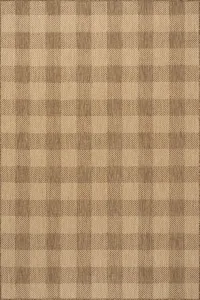 Коврик для внутреннего и наружного использования Falonia Farmhouse nuLOOM, 122x183 см, светло-коричневый