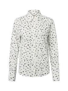 Блузка цвета экрю и черного цвета Marc O'Polo