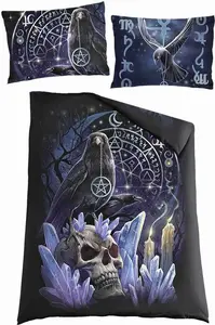 Комплект постельного белья Direct "Witchcraft" HE3146 (односпальная кровать) (черный) Spiral