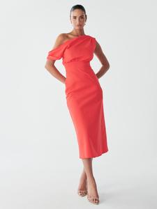 Платье BWLDR SONOA MAXI DRESS, красный