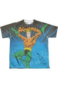 Футболка DC Comics с принтом подводной лодки, детская, короткий рукав Gildan, белый