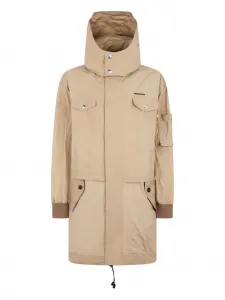 Парка с капюшоном DSQUARED2, коричневый