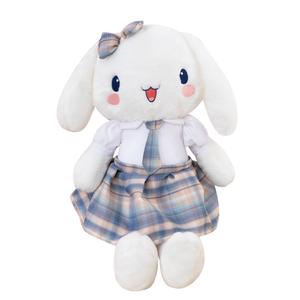 Очаровательные кролики плюшевые куклы высота 50cm/60cm/80cm/105cm/130cm JIZHUAN, синий