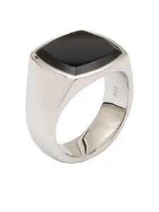 Каменное кольцо Tom Wood, серебристый