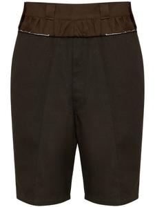 Многослойные шорты Maison Margiela, коричневый