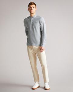 Рубашка-Поло fulhumm Ted Baker, серый