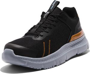 Timberland PRO мужские ботинки Setra с композитным защитным носком, Black/Grey/Copper-2024 New