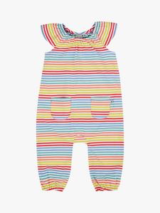 Детский комбинезон из органического хлопка в полоску baby dory rich Frugi, цвет Cornflower Rainbow