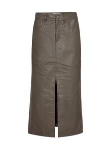 Кожаная юбка cocouture Phoebe, Dark grey