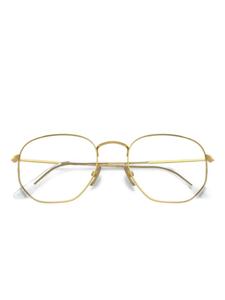 Очки в шестиугольной оправе Ray-Ban, золотой