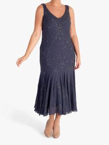 Платье миди Жоржетта с цветочным принтом chesca, Violetta