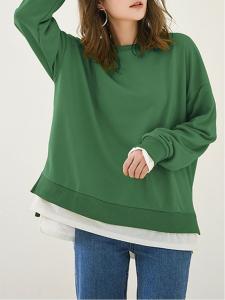 Толстовка с длинными рукавами Doux Belle, цвет Dark Green
