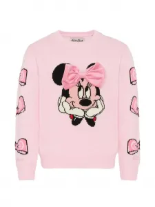 Детская футболка с принтом бантика Mc2 Saint Barth, розовый