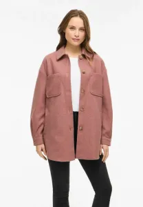 Короткое пальто vikimmi shirtl/s Vila, Rose Brown