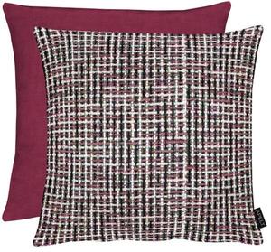 Наволочка Apelt Molly, 46x5x46 см, красный