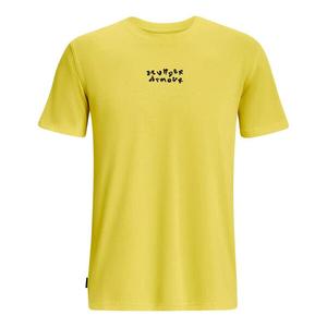 Футболка checkered heavyweight t-shirt 'yellow' Under Armour, желтый