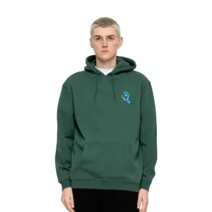 Худи Santa Cruz Screaming hand chest, зеленый