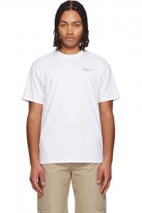 Футболка с принтом в виде штампа «Givenchy», белый