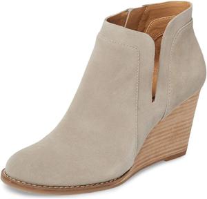 Женские ботильоны на высоком каблуке YDN с клиновидной подошвой, заостренным носком, на молнии по бокам, зимние сапоги, размеры 4-15 US, Grey