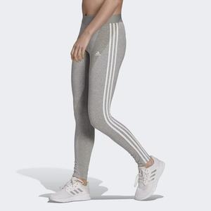 Спортивные леггинсы Adidas, цвет grau/weiss/grau
