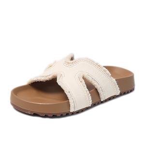 Детские шлепанцы для улицы Marcolor, бежевый