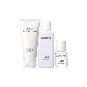 Набор пробников молочка-лосьона для умывания увлажняющий, питающий и гидратирующий 30г+20мл+4мл HABA