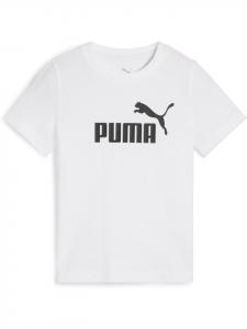 Футболка ESS No.1 Logo Tee PS белого цвета Puma