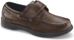 Мужские лодочные туфли Apex A2100m с ремешком, коричневый