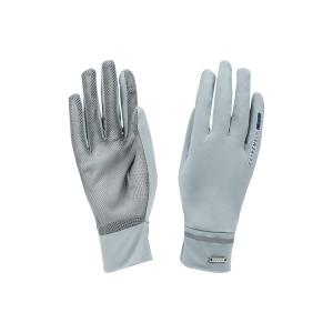 Женские перчатки для защиты от солнца из полиамида ELLE, arctic серый