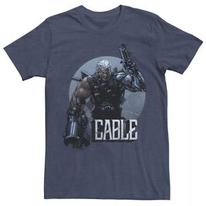 Мужская винтажная футболка X-Men Cable Guns и Action Marvel