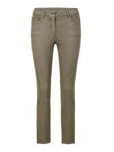 Узкие джинсы Goldner BELLA, темно-зеленый
