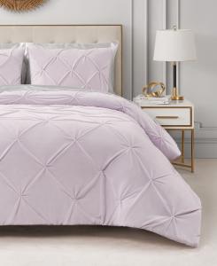 Комплект постельного белья Kiss Pleat Plush из 3 предметов, размер Full/Queen Juicy Couture, Lavender Purple