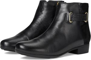 Женские ботильоны Trotters Maxwell, Black/Black Suede