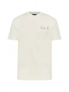 Футболка с принтом логотипа Dsquared2, бежевый