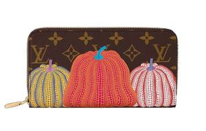 Кошелёк Lv X Yk Zippy с принтом Pumpkin LOUIS VUITTON, shopping bag set(basic set+shopping bag)