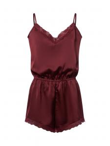 Marie Lund Боди бордового цвета