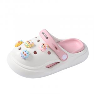 Тапочки детские противоскользящие ABC KIDS, белый/синий