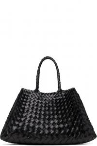 Черная маленькая сумка Santa Croce Dragon Diffusion