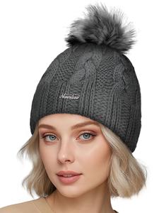 Шапка Neverless Katy, темно-серый