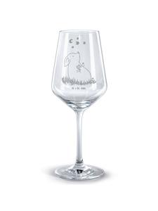 Бокал для вина, свинья, удача без слов, в прозрачном Mr. & Mrs. Panda